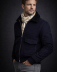 Navy Flight Jacket By Enantiodromia