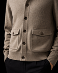 Wool Knit Blouson By Enantiodromia