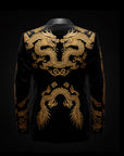 Black & Gold Velvet DragonBlazer
