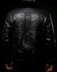 Black Python & Mink Bomber By Enantiodromia