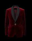 Red Velvet Blazer