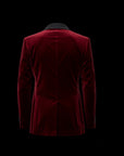 Red Velvet Blazer