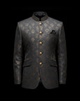 Grey Maharaja Bandhgala Jacket