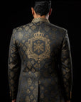 Grey Maharaja Bandhgala Jacket