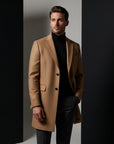 Camel Wool Overcoat by Enantiodromia