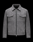 Grey Field Jacket by Enantiodromia