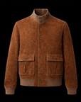 Chestnut Suede Field Jacket