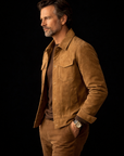 Sand Suede Over Shirt By Enantiodromia