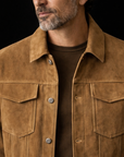 Sand Suede Over Shirt By Enantiodromia