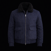 Navy Flight Jacket By Enantiodromia