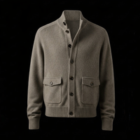 Wool Knit Blouson By Enantiodromia