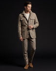 Cotton-Blend Safari Jacket