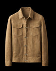 Sand Suede Over Shirt By Enantiodromia