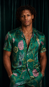 Emerald Garden Summer Shirt