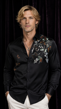 Summer Floral Print Shirt