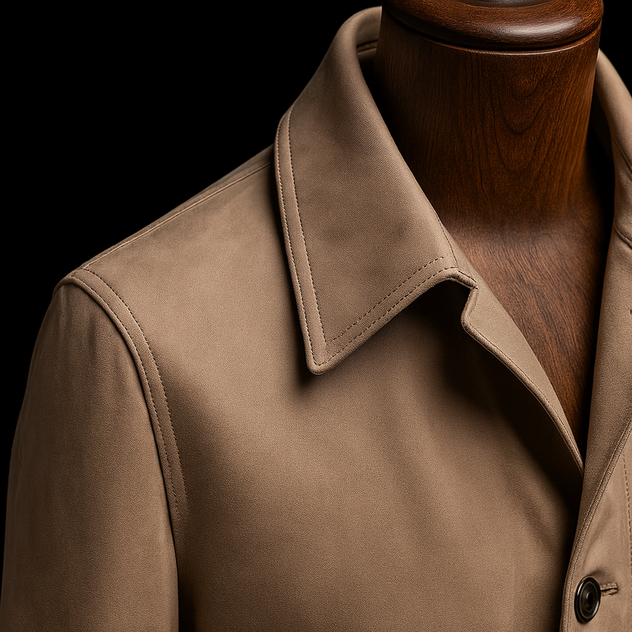 Cotton-Blend Safari Jacket