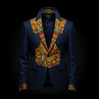 Navy Wool Monarch Heritage Blazer By Enantiodromia