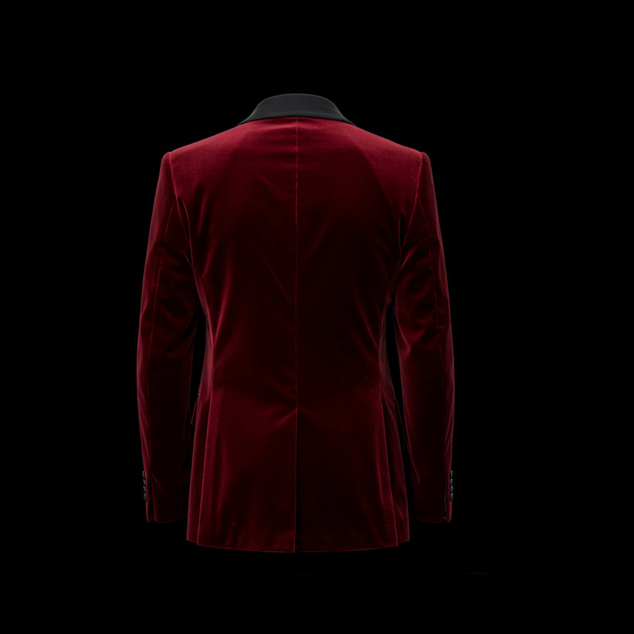 Red Velvet Blazer