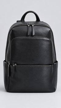 Leather Laptop Backpack for Business Commutes and Everyday Travel