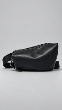 Leather Crescent Sling Bag for Streamlined Everyday Carry and Travel