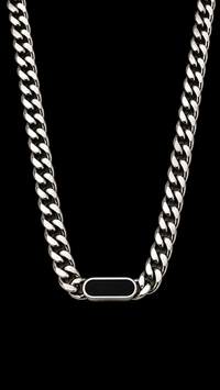 Geometric Curb Chain Necklace for Refined Everyday Statement Styling