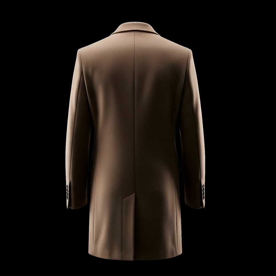 Camel Wool Overcoat